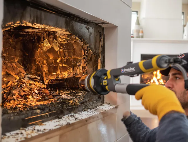 Professional chimney cleaning by Upper Arlington Chimney Sweep in Upper Arlington, OH