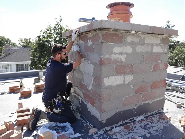 Advanced chimney repair process by Upper Arlington Chimney Sweep in Upper Arlington, OH