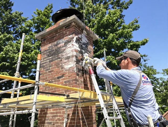 Structural chimney repair by Upper Arlington Chimney Sweep in Upper Arlington, OH