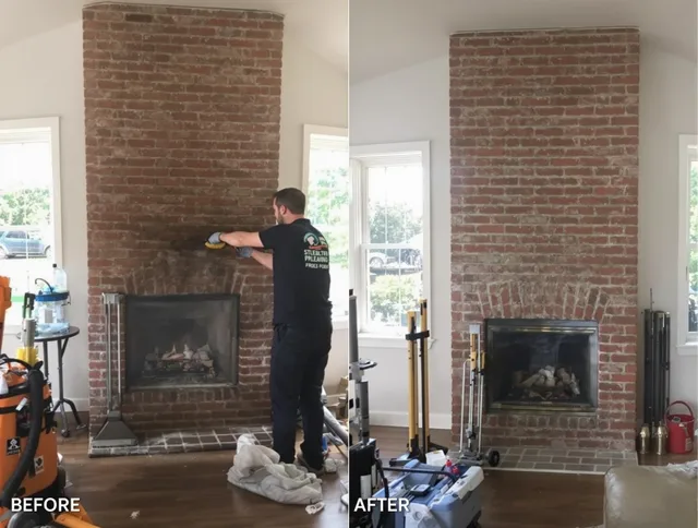 Finished chimney sweeping service by Upper Arlington Chimney Sweep in Upper Arlington, OH