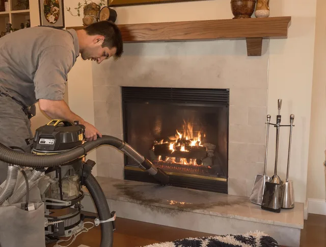 Routine fireplace upkeep by Upper Arlington Chimney Sweep in Upper Arlington, OH